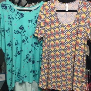 2 shirts 2x.  (1) perfect T & (1) Irma (Lot)